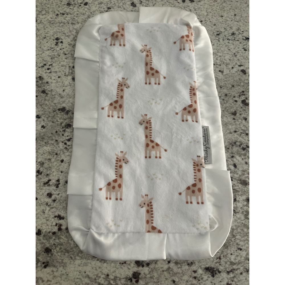 Minky Couture Little Giraffe Security Blanket Lovey